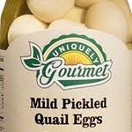 Uniquely Gourmet Mild Pickled Quail Eggs