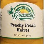Uniquely Gourmet Peachy Peach Halves | Uniquely Gourmet