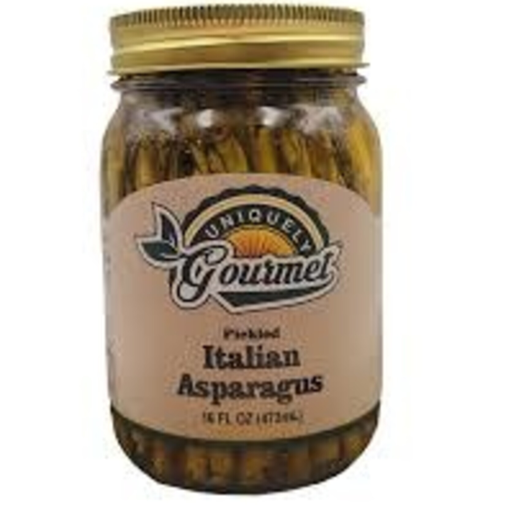 Uniquely Gourmet Pickled Italian Asparagus