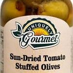 Uniquely Gourmet Sun-Dried Tomato Stuffed Olives | Uniquely Gourmet