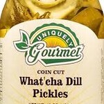 Uniquely Gourmet What'cha Dill Coin Cut Pickles