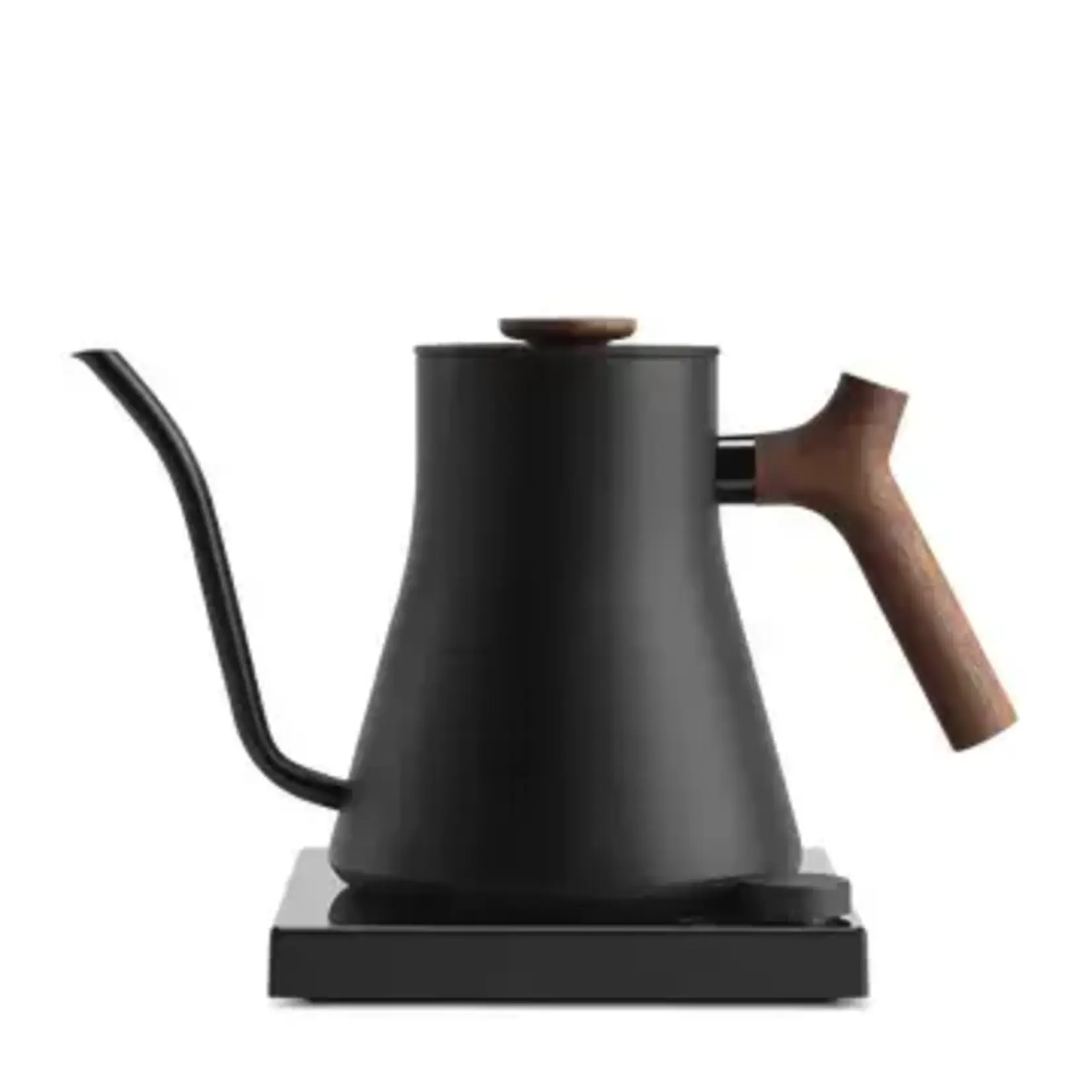 Fellow Stagg EKG Pro Electric Kettle Studio Edition |Matte Black + Walnut | FELLOW