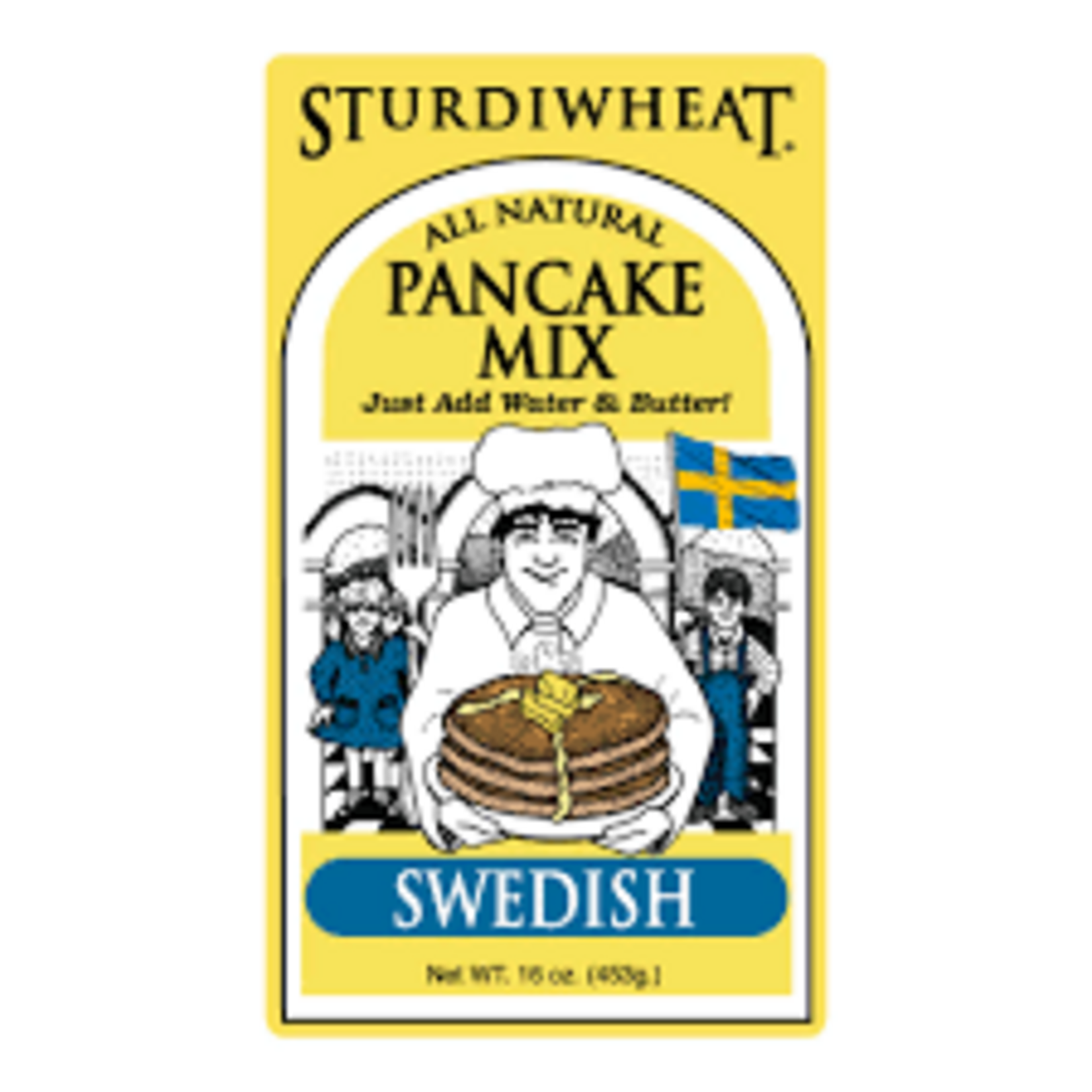 Sturdiwheat Swedish Pancake Mix - 1 lb