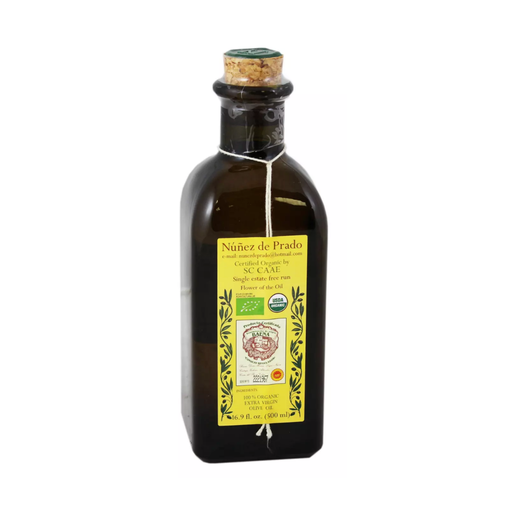 NUÑEZ DE PRADO FLOR DE ACEITE EXTRA VIRGIN OLIVE OIL (16.9 fl oz)
