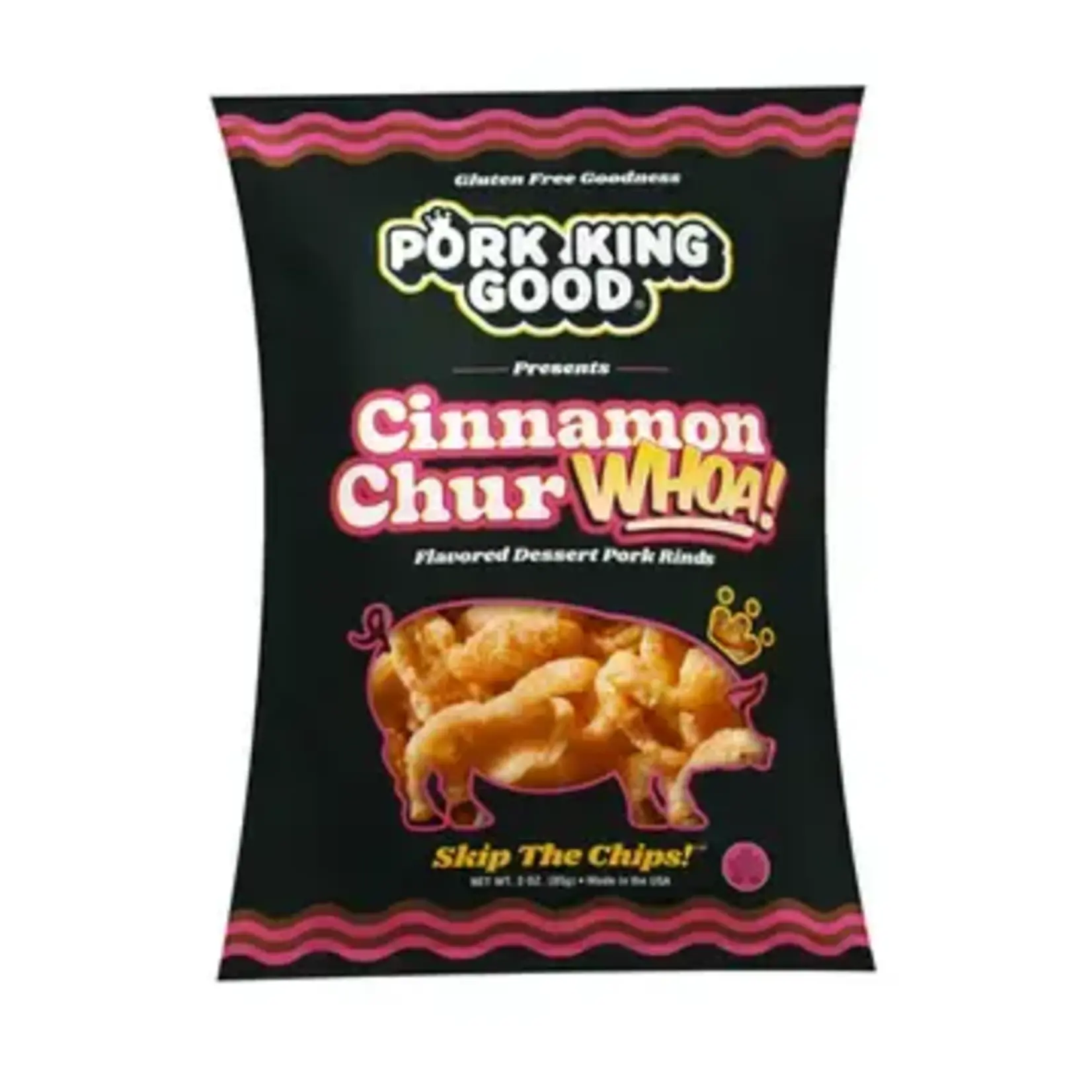 Pork King Good Pork King Good Cinnamon ChurWHOA! Flavored Pork Rinds 3oz