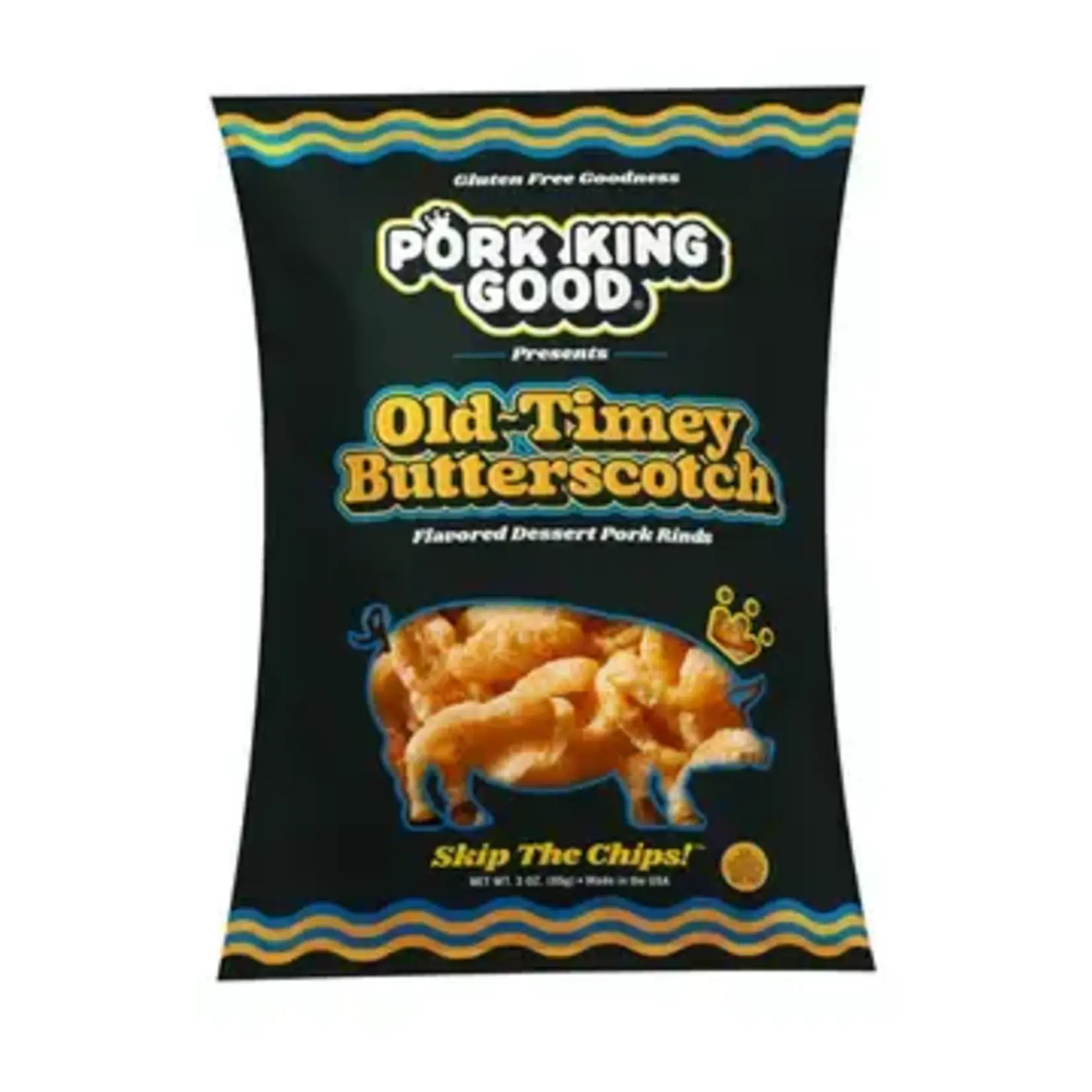 Pork King Good Pork King Good Old Timey Butterscotch Pork Rinds 3oz