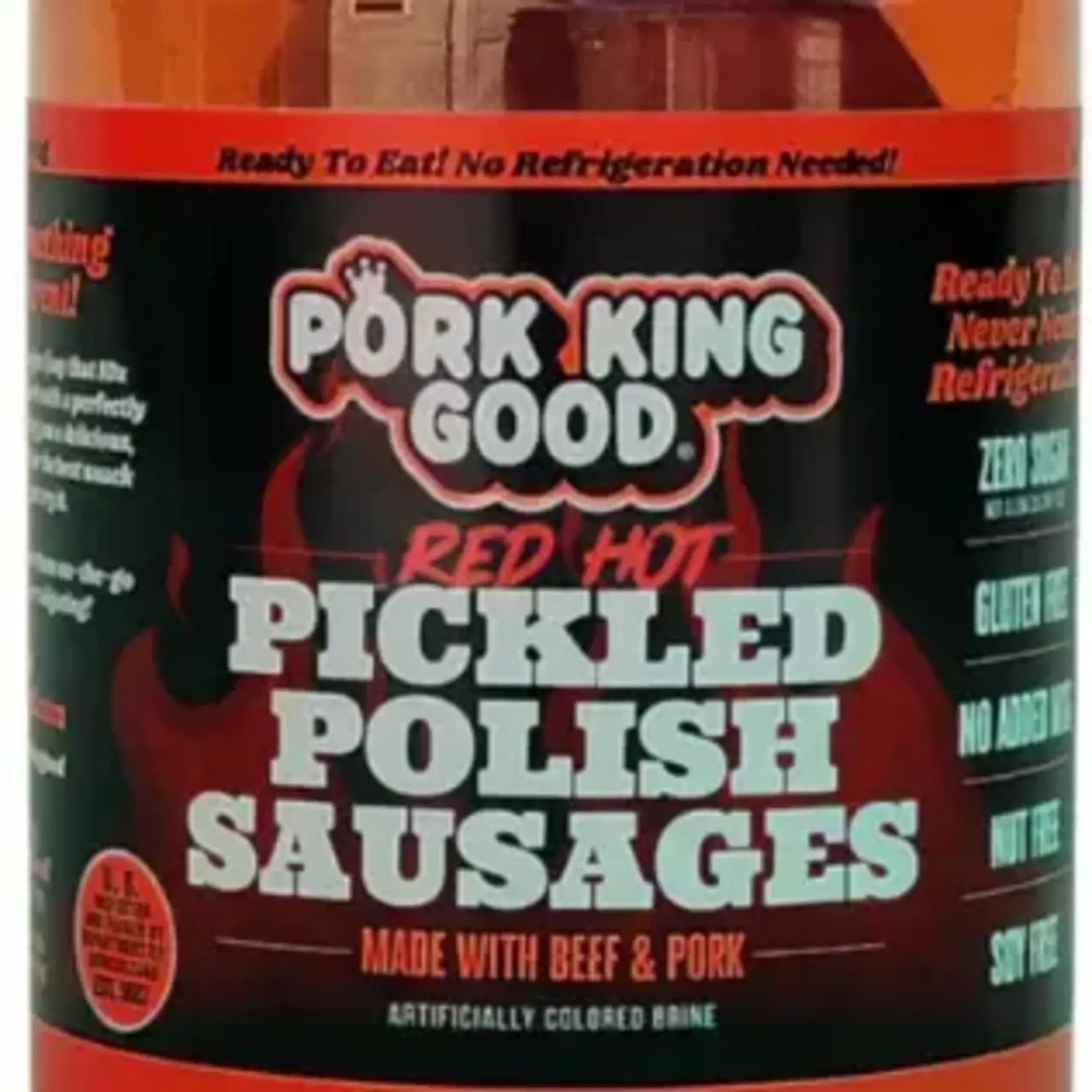 Pork King Good Pork King Good Red Hot Pickled Polish Sausage