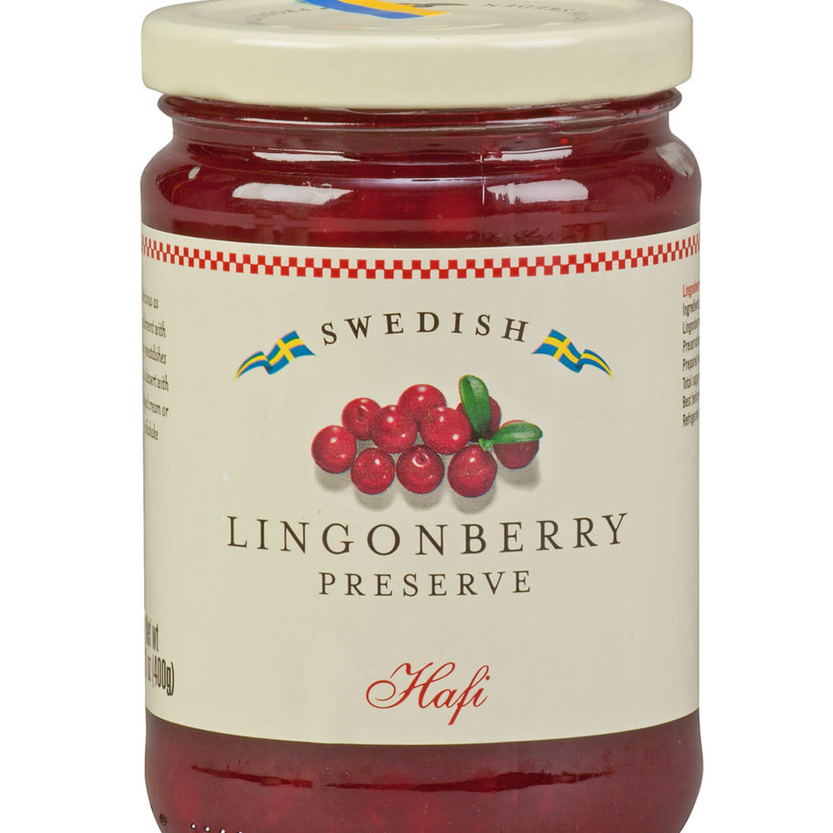 Lingonberry Preserves Jar