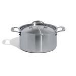 Made In Stainless Clad 6 qt. Stock Pot with Lid | Made In