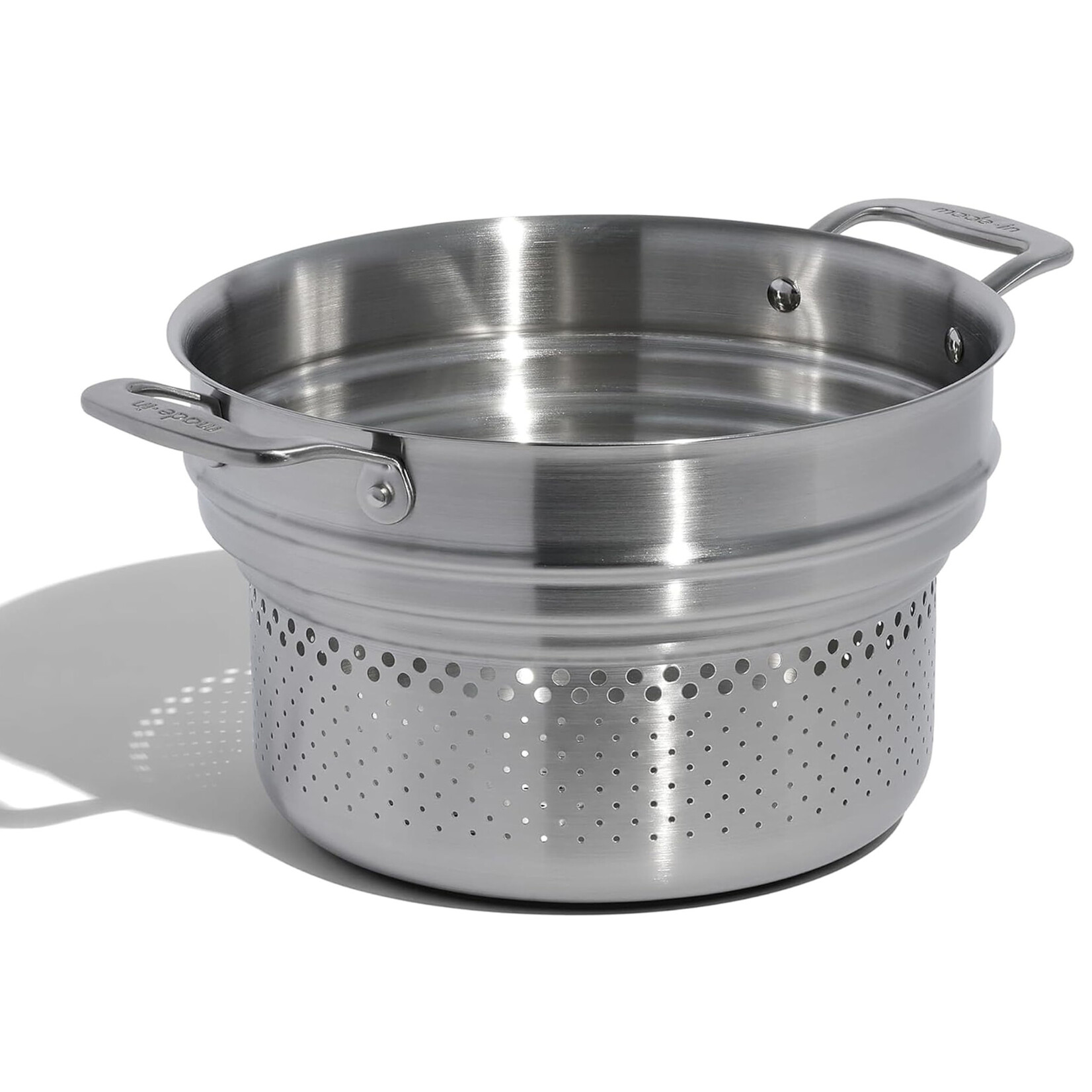 Made In Stainless Steel Pasta Insert - Fits MADE IN® 6 & 8 qt. Stock Pots | Made In