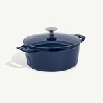 Made In Enameled Cast Iron 5.5 qt. Round Dutch Oven - Harbour Blue | Made In