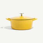Made In Enameled Cast Iron 5.5 qt. Round Dutch Oven - Marigold | Made In