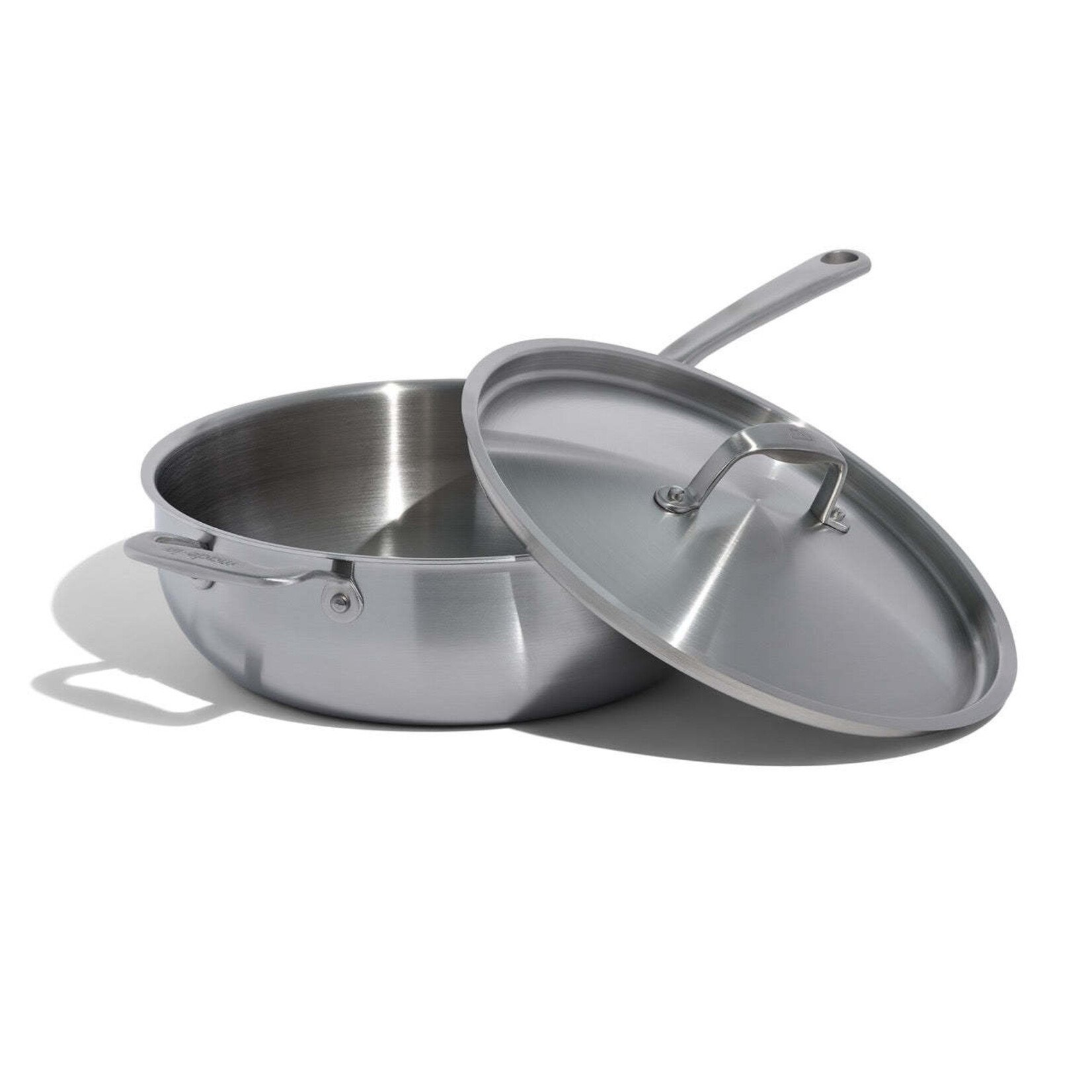 Made In Stainless Clad 5 qt. Saucier with Lid | Made In