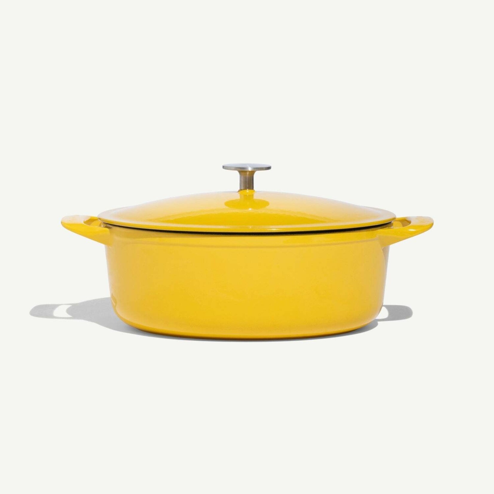 Made In Enameled Cast Iron 7.5 qt. Oval Dutch Oven - Marigold | Made In