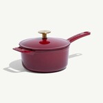 Made In Enameled Cast Iron 2 qt. Saucepan - Ruby Red | Made In