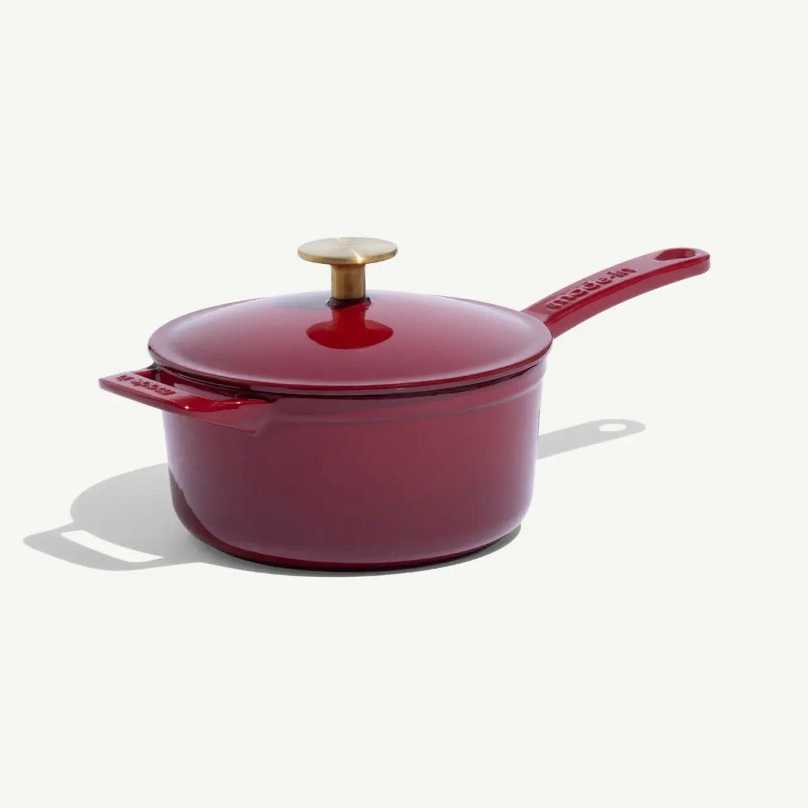 Made In Enameled Cast Iron 2 qt. Saucepan - Ruby Red | Made In