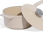 Made In Enameled Cast Iron 2 qt. Saucepan - Antique White | Made In