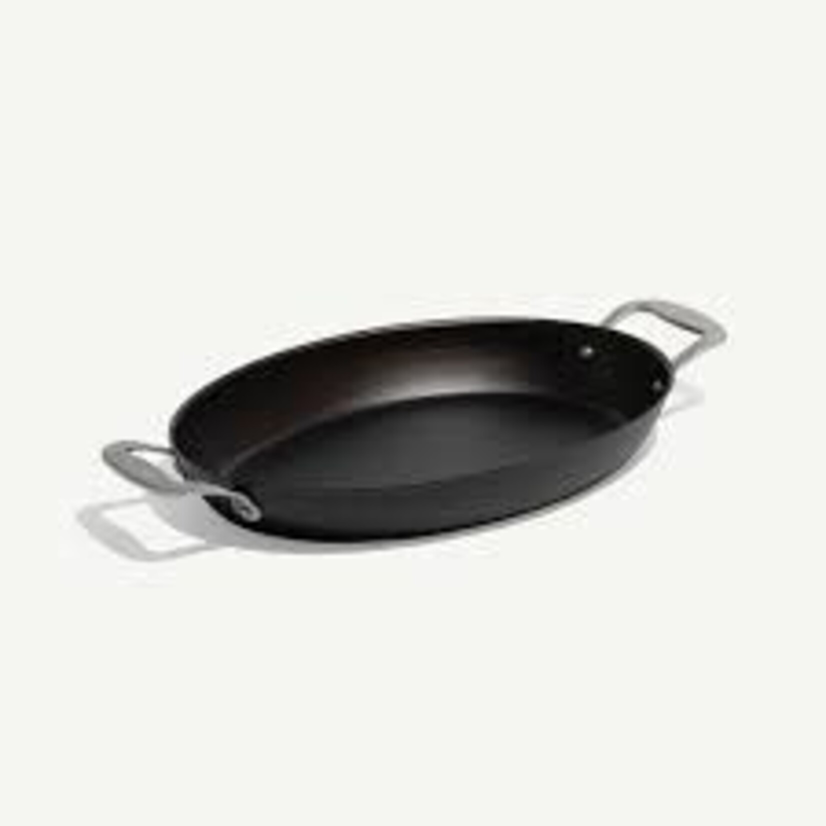 Made In 14" Oval Gratin Carbon Steel - Seasoned | Made In