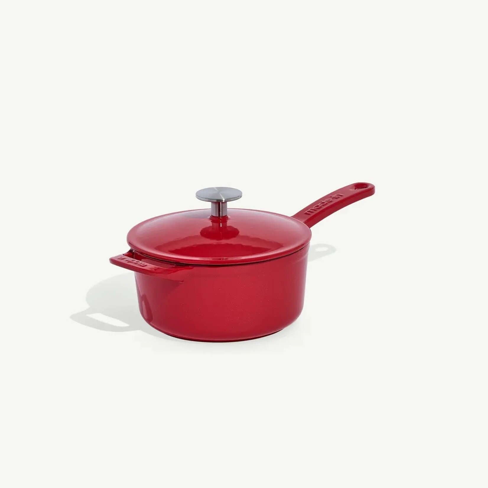Made In Enameled Cast Iron 2 qt. Saucepan - MADE IN® Red | Made In
