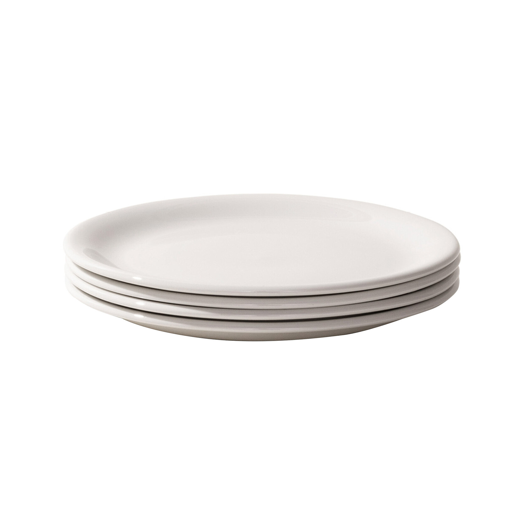 Made In Set of 4, 8'' Appetizer Plates - White | Made In