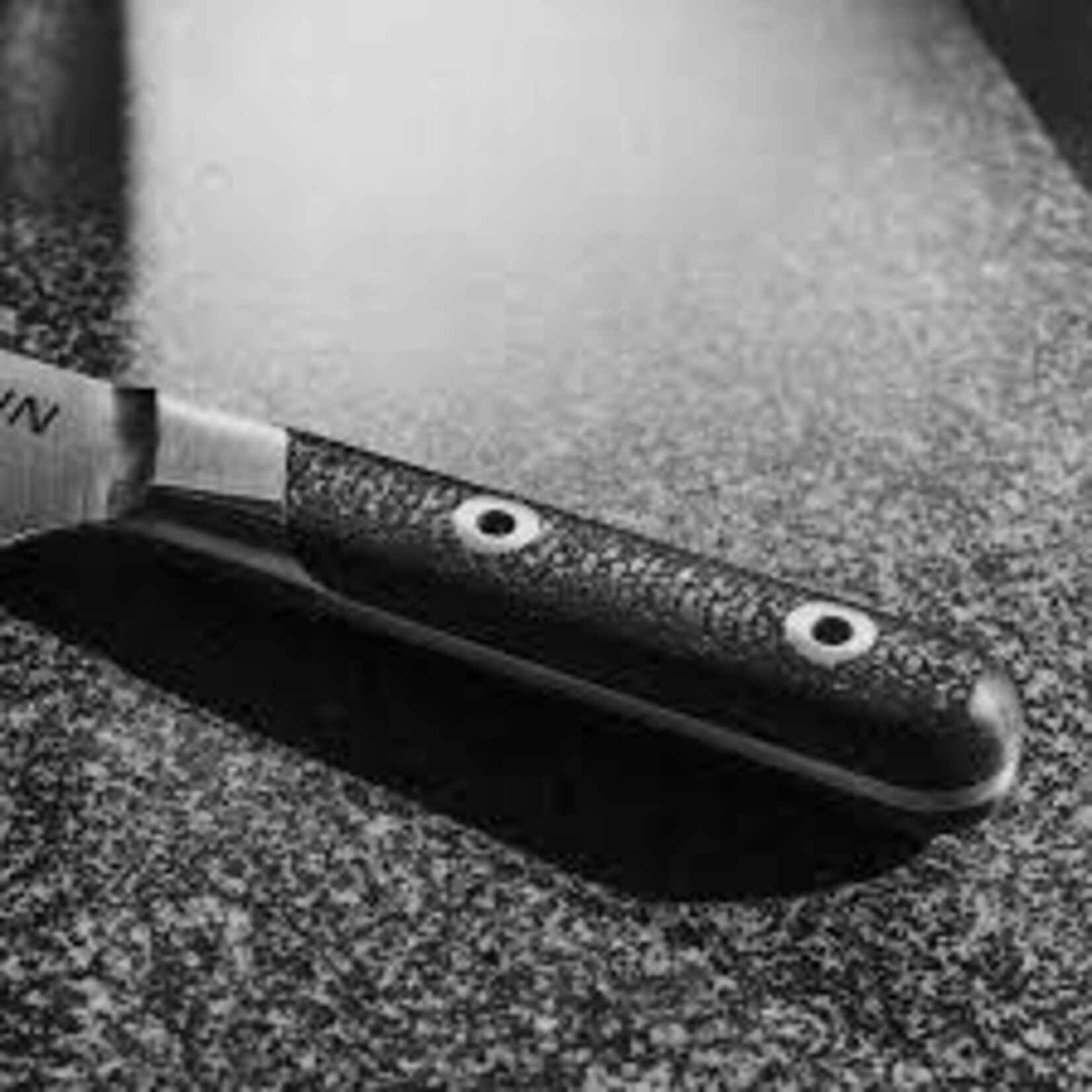 Made In LE Carbon Fiber - 8" Chef Knife with Stainless Steel Blade & Hallow Rivets | Made In