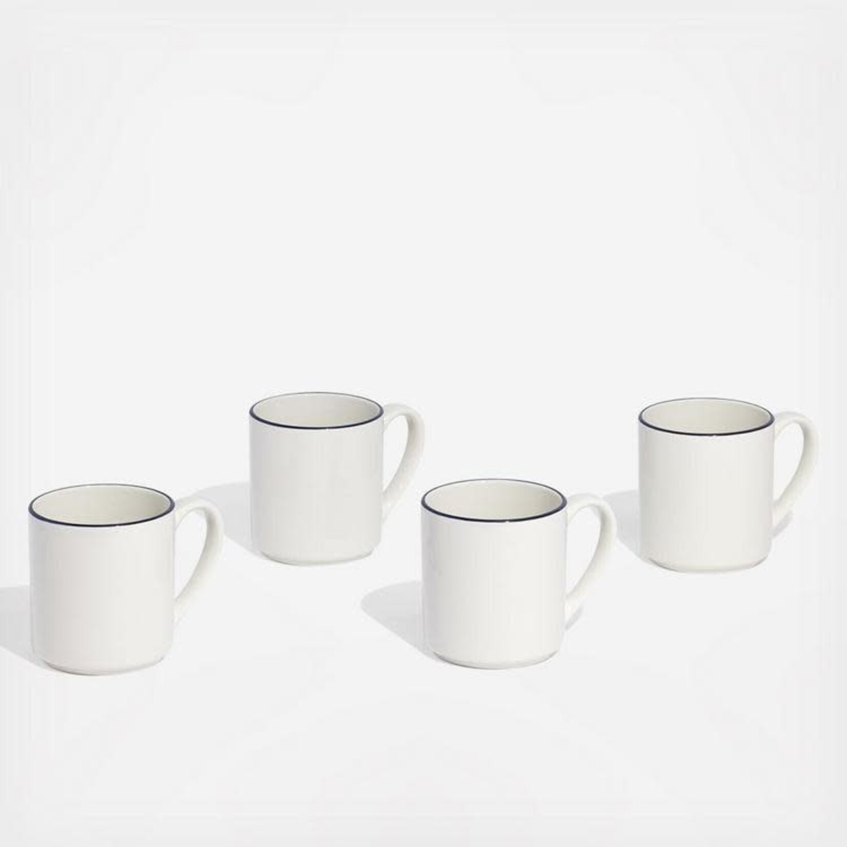 Made In Set of 4, 12 oz. Coffee Mugs - White | Made In