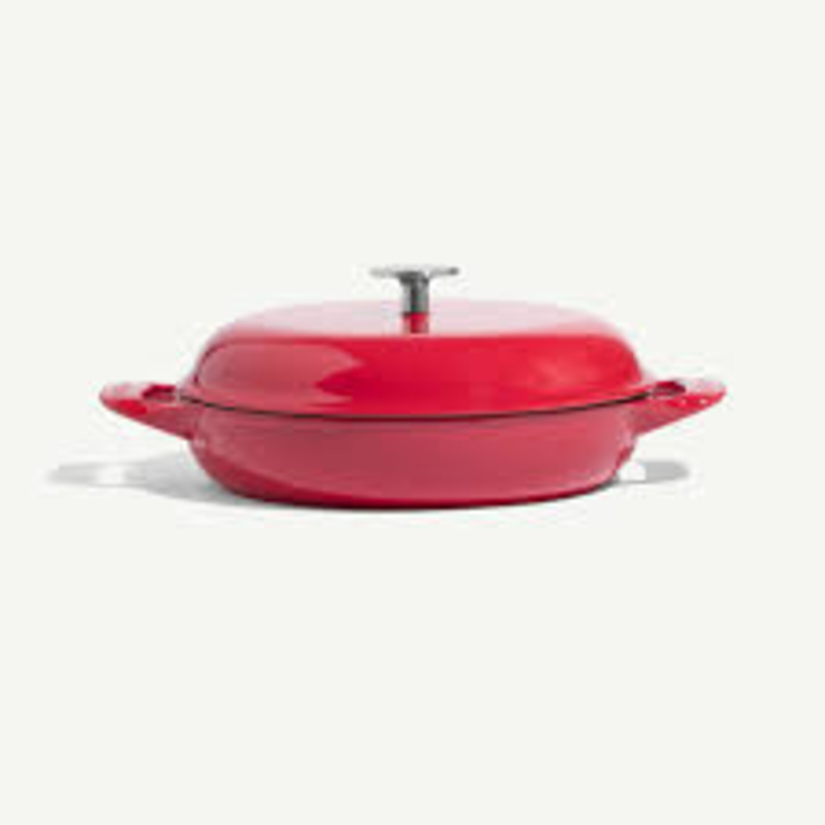 Made In Enameled Cast Iron 3.5QT Braiser - MADE IN® Red | Made In