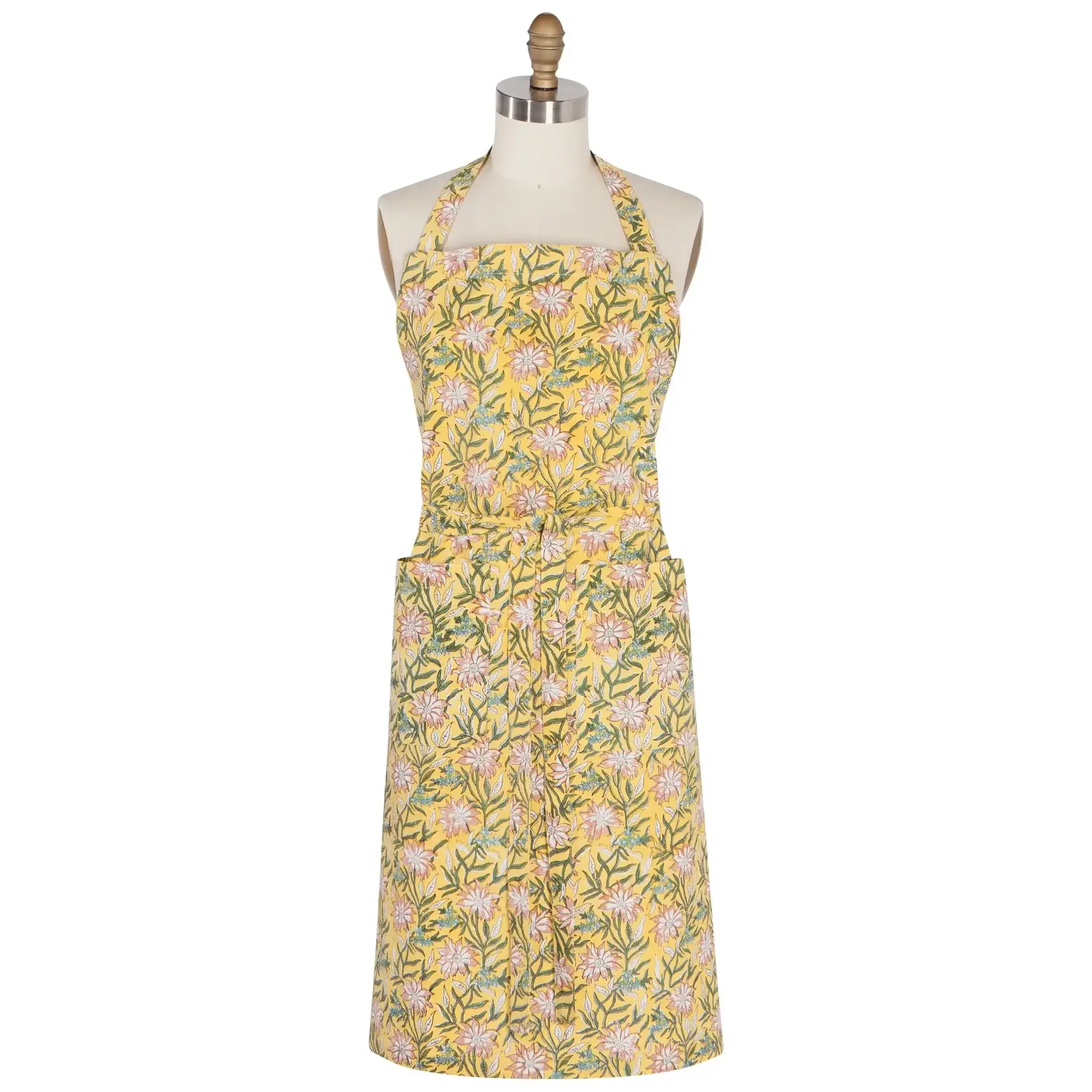 Danica Brands Apron - Block Print Clematis | Danica Brands