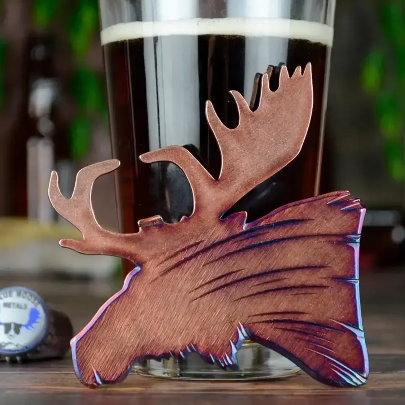 Moose Magnetic Bottle Opener
