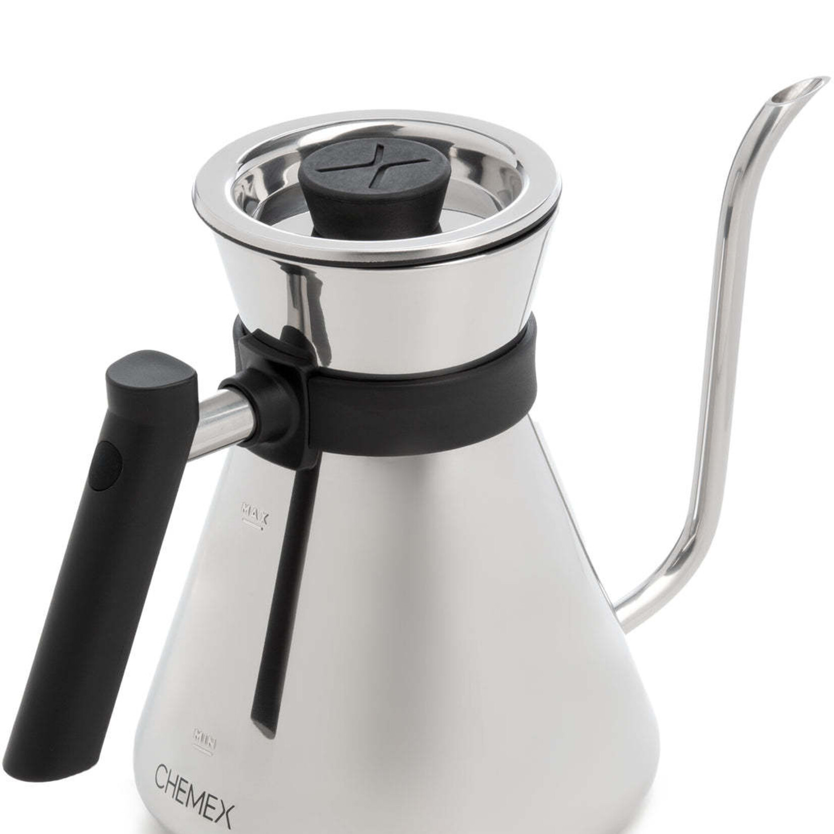 Chemex Chettle - Stainless Steel - White