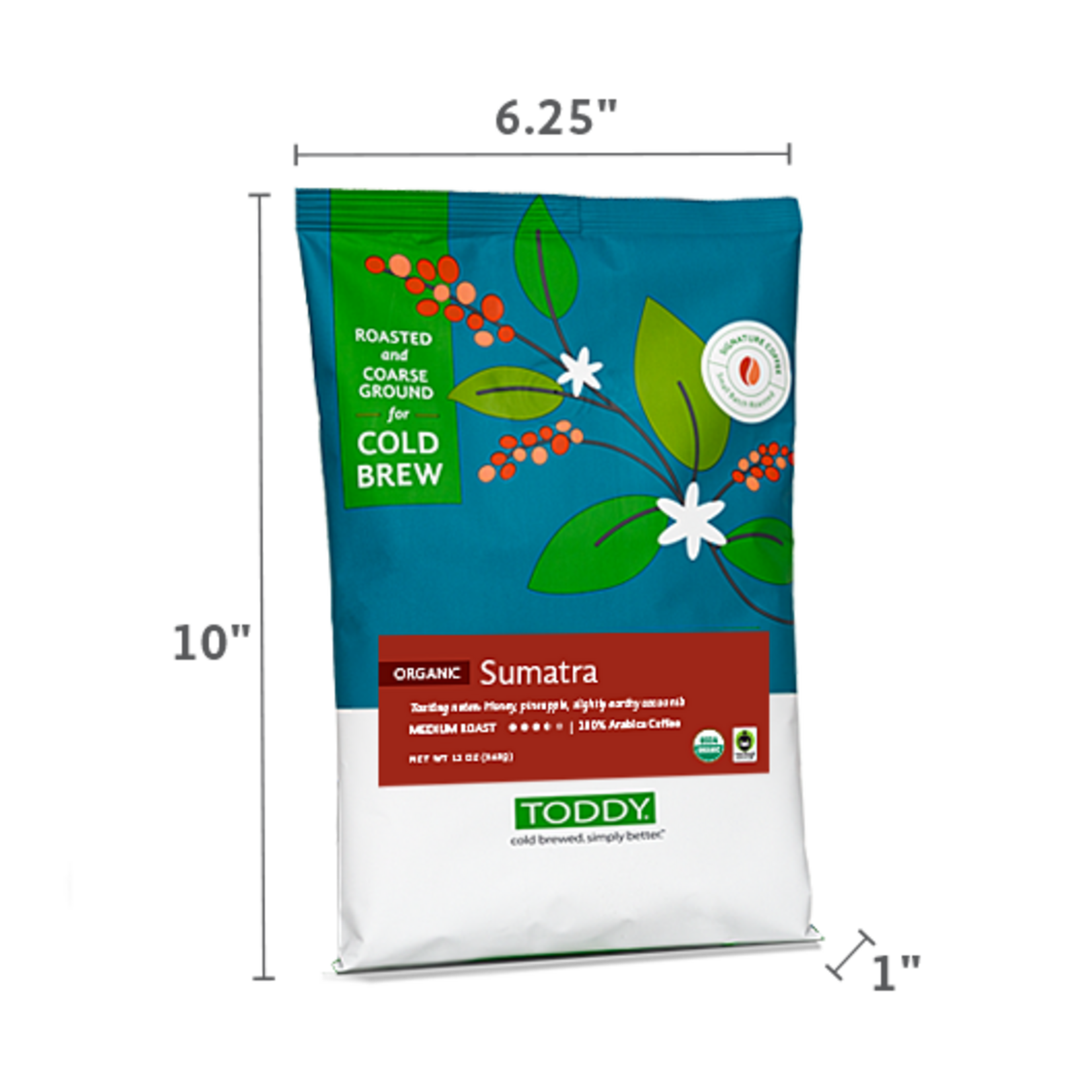 Toddy Products 12 oz. FTO Sumatra - Ground Coarse