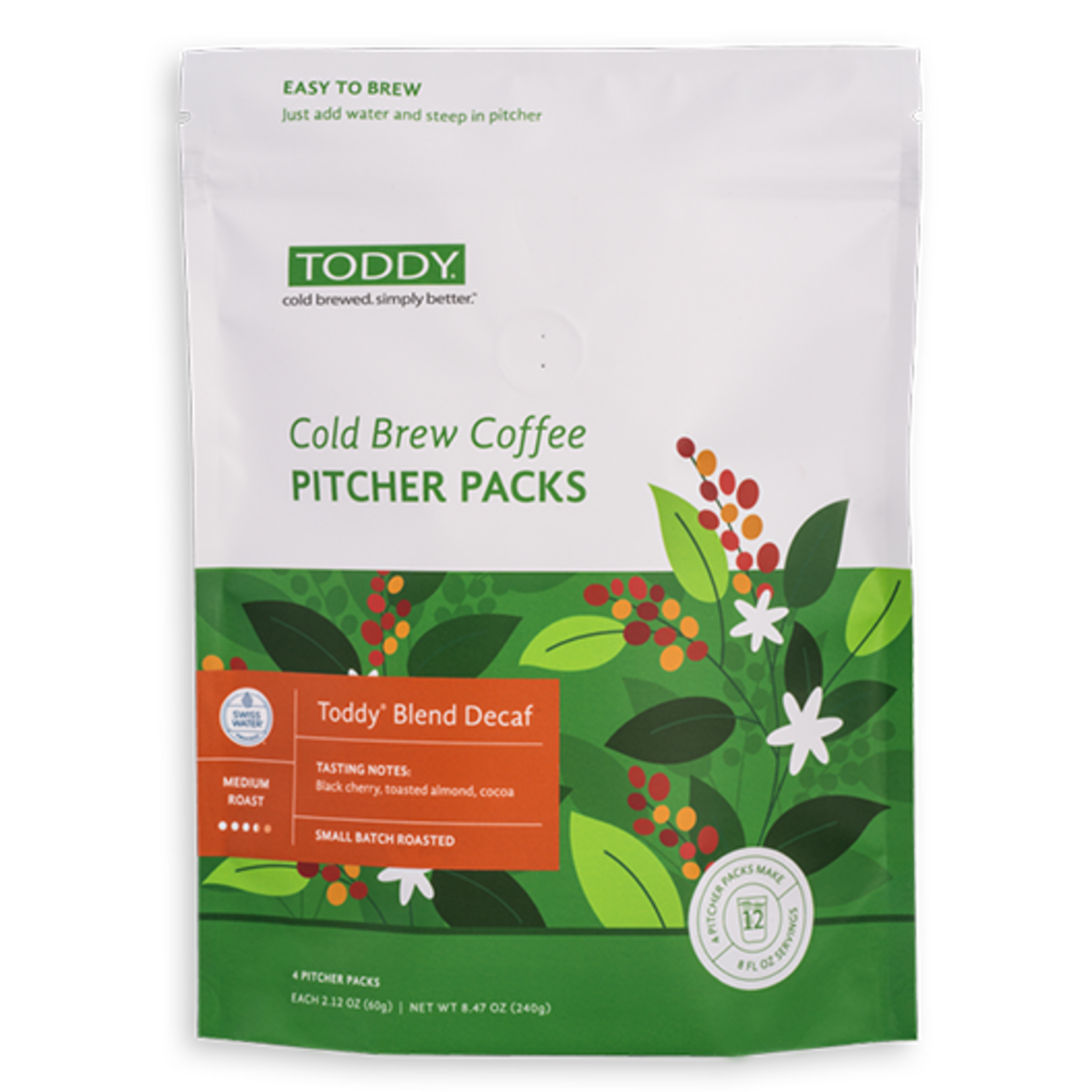 Toddy Products Toddy® Cold Brew Pitcher Pack - Toddy Blend Decaf