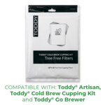 Toddy Products Toddy® SB Tree Free Filters - Pack of 50 *NSF™-51