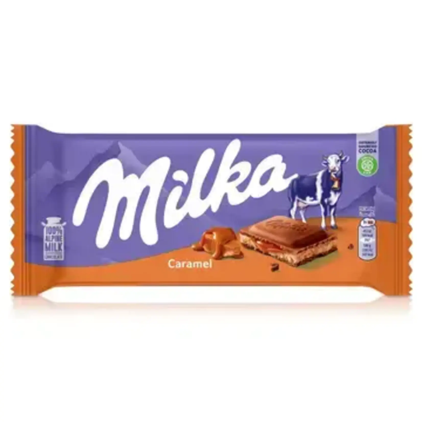 Global Bite Co Milka Caramel 100g (European)