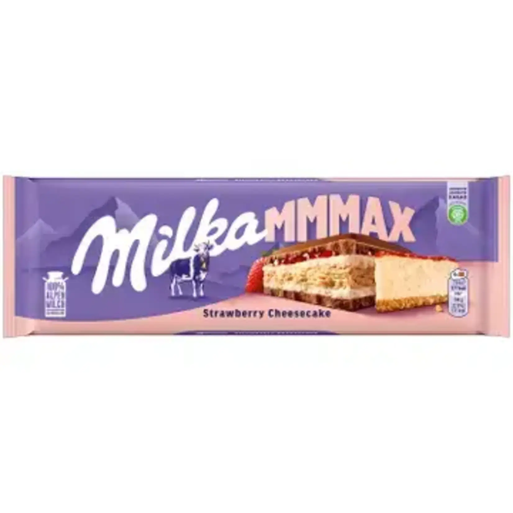 Global Bite Co Milka Max Strawberry Cheesecake 300g (Austria)