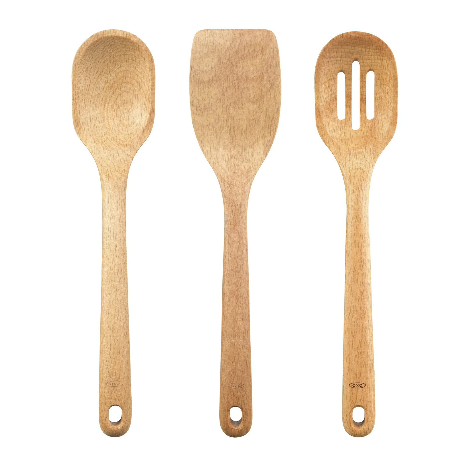 Zach & Anna Grove-Kulstad Registry OXO 3 Pc Wooden Utensil Set | Zach & Anna Grove-Kulstad Registry
