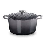 Signature Deep Round Oven, Oyster - 6.5 qt. | Le Creuset