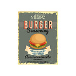 Gourmet Village Garlic Burger Seasoning Can | Gourmet Village
