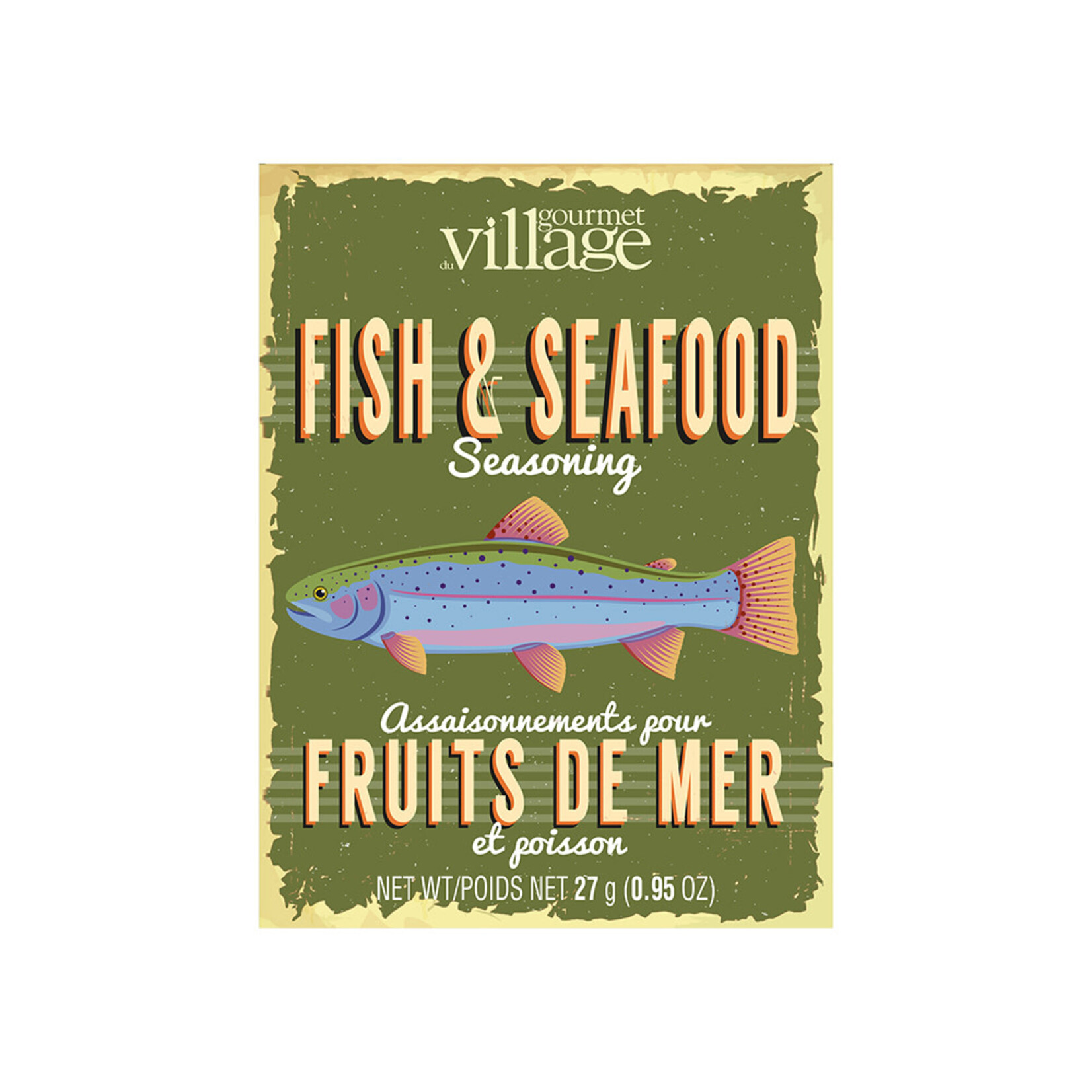 Gourmet Village Fish Seasoning Can | Gourmet Village