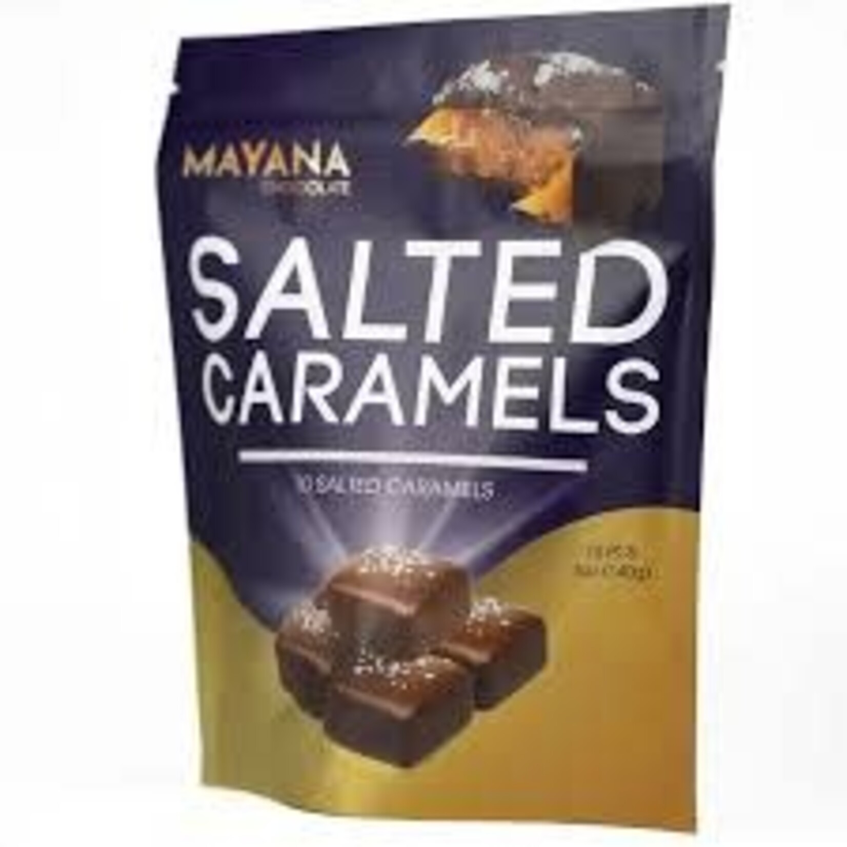 Mayana Chocolate 10 Piece Salted Caramel Bag | Mayana Chocolate