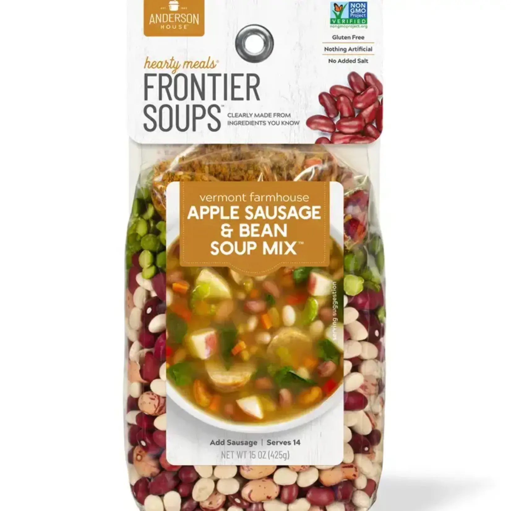 Frontier Soup Vermont Farmhouse Apple Sausage & Bean Soup Mix | Frontier Soup