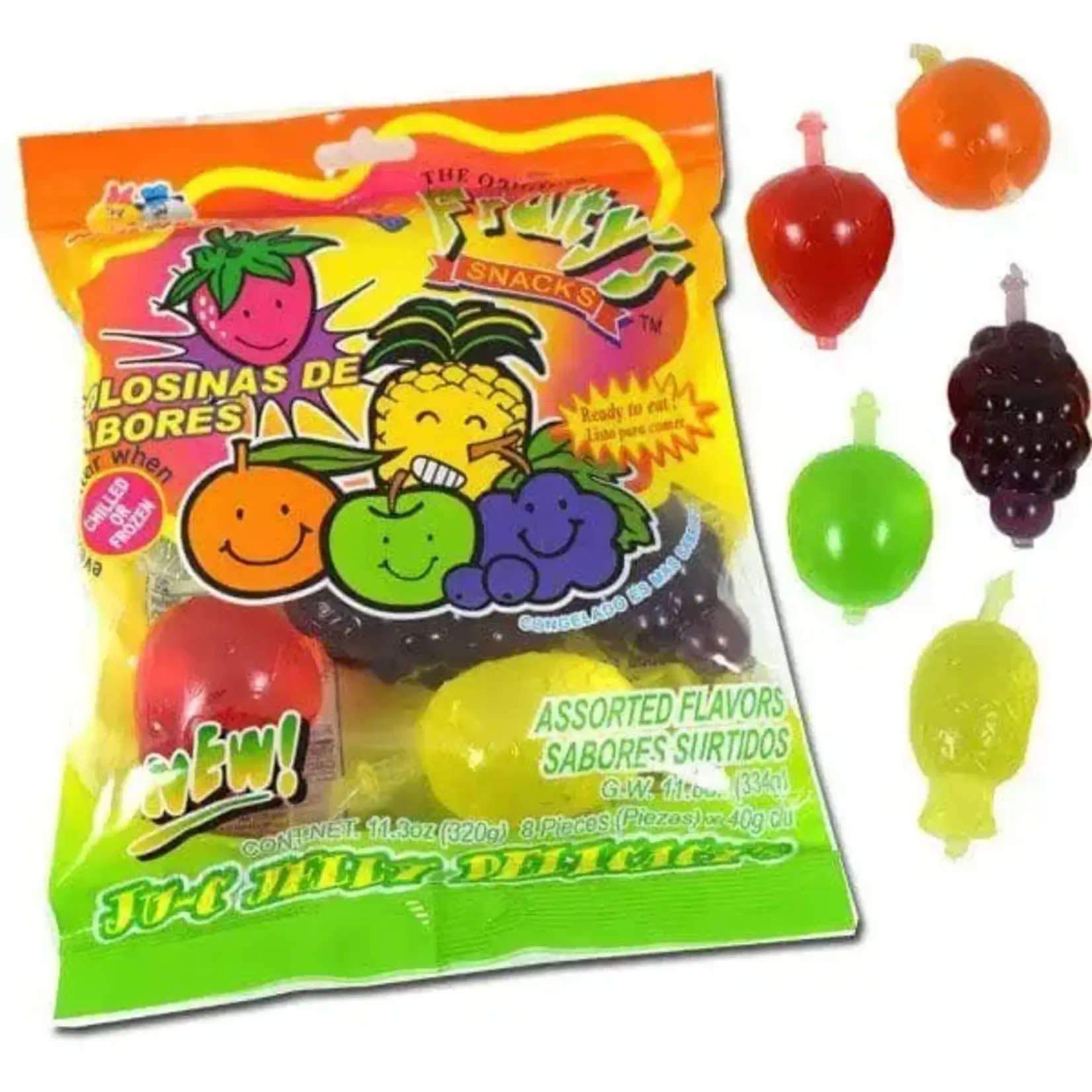 Showcase Fruity's JU-C Jelly Bites Bite-Size Fruit Candies | As Seen On Social!