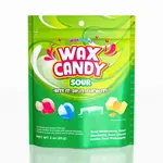 Showcase WaxYums! Chewy Gushing Sour Wax Candy Bag 2.9oz