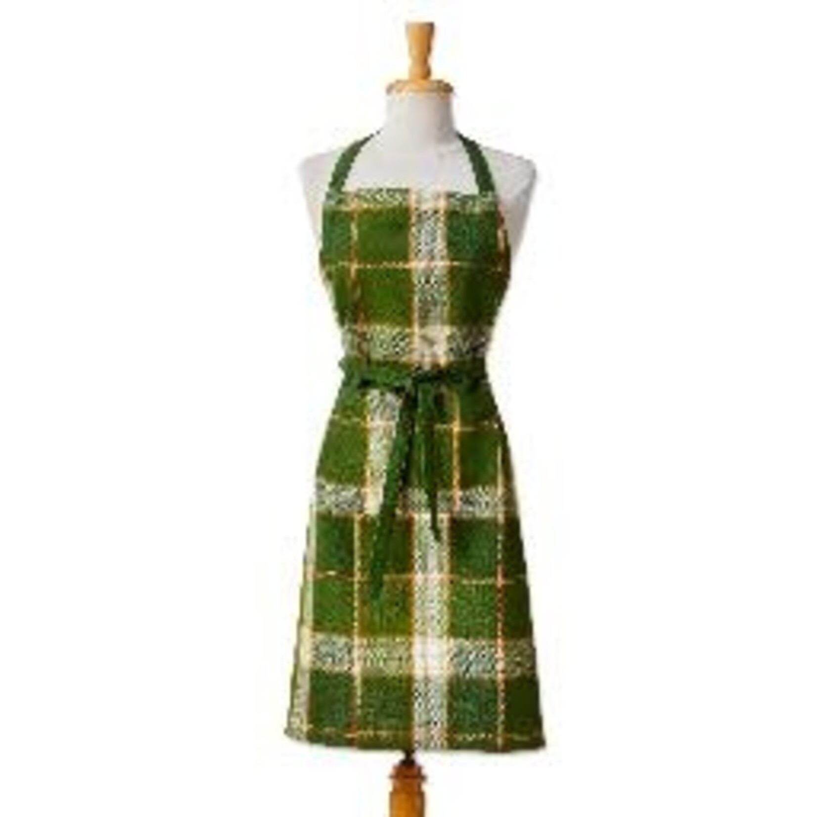 Tag GREEN PLAID APRON