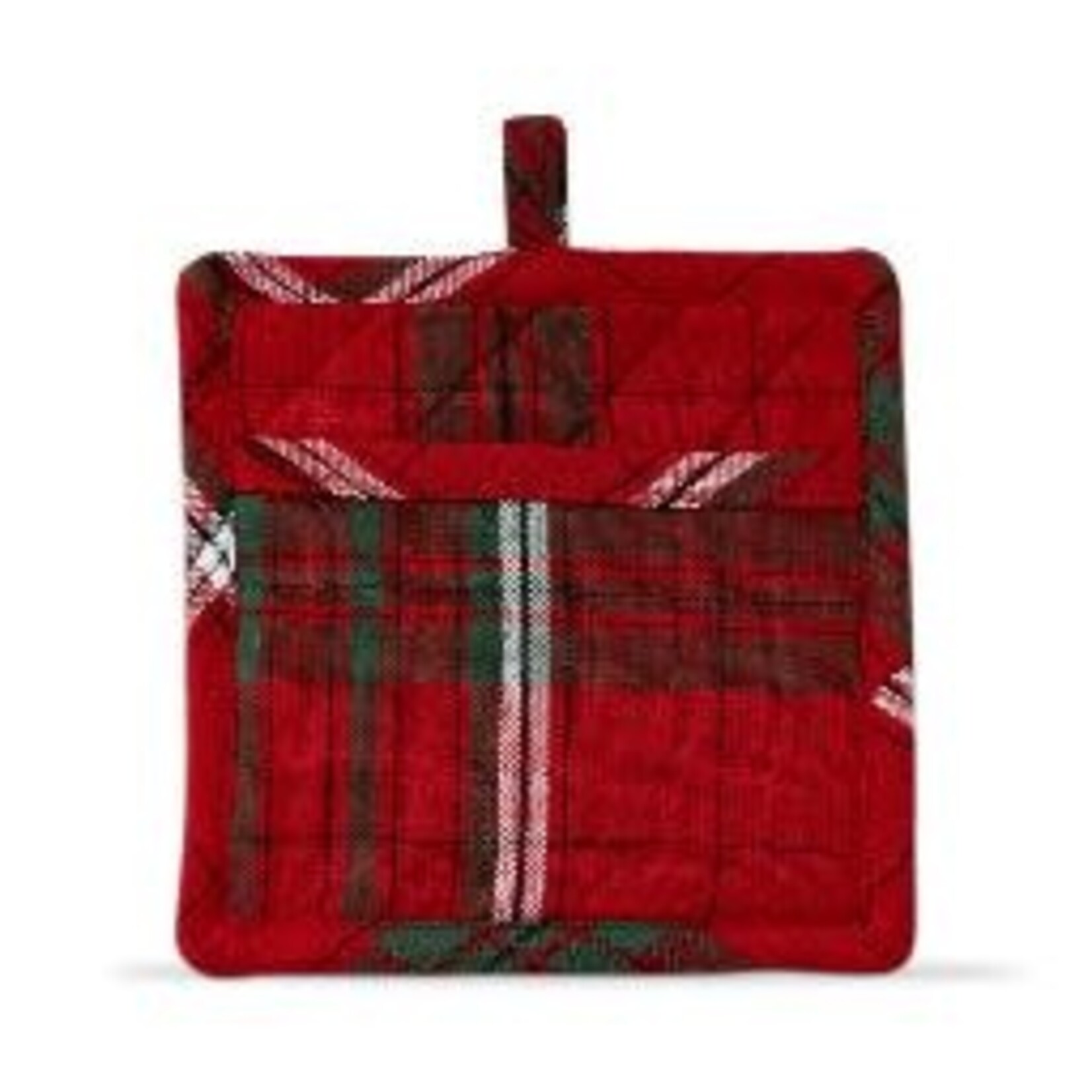 Tag SLEIGH RIDE HOLIDAY PLAID POTHOLDER