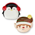Tag Appetizer Plate Assortment/2 - Holiday Pals | Tag