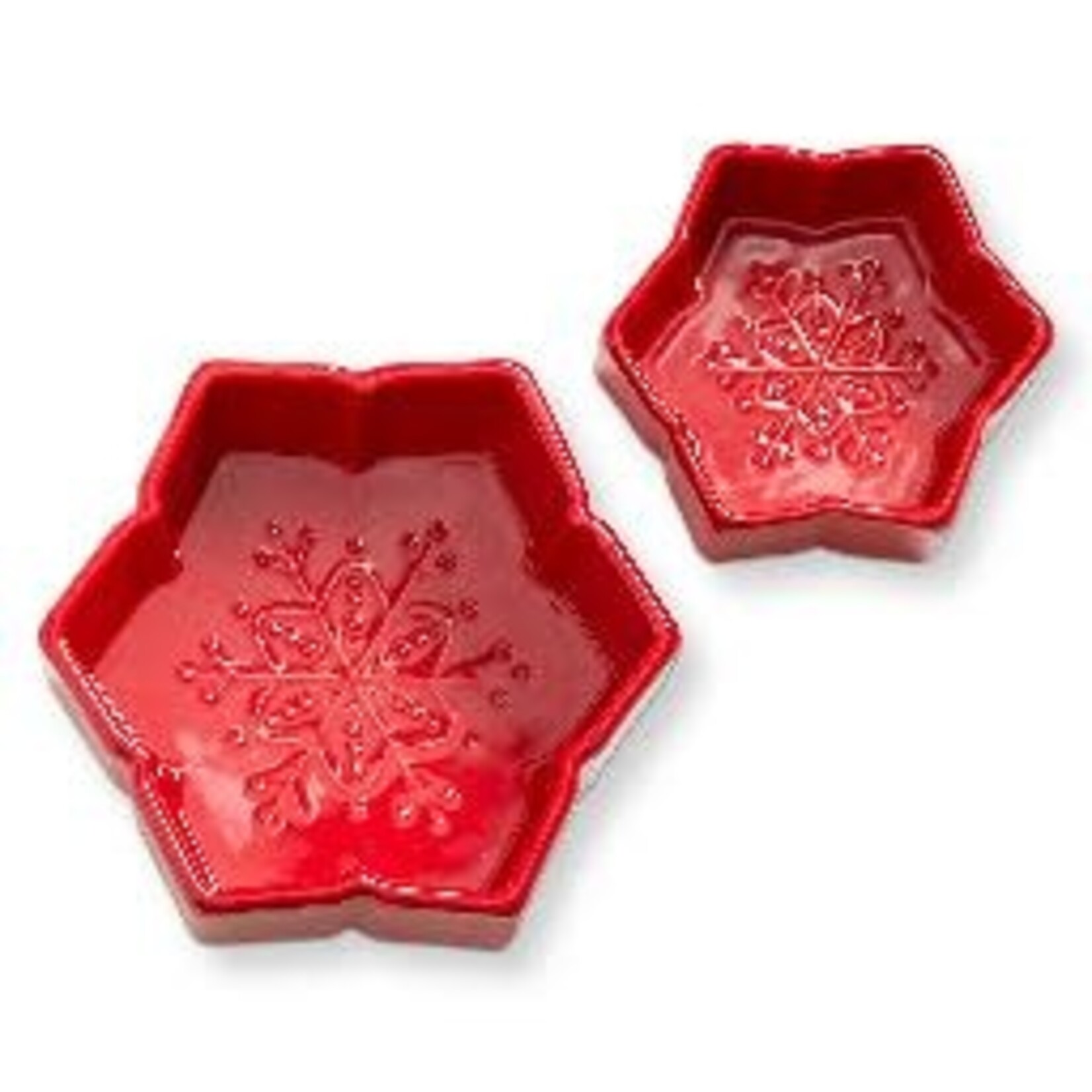 Tag SNOWFLAKE RAMEKIN S/2
