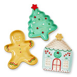 Tag Appetizer Plate Assortment/3 - Sweetest Christmas | Tag