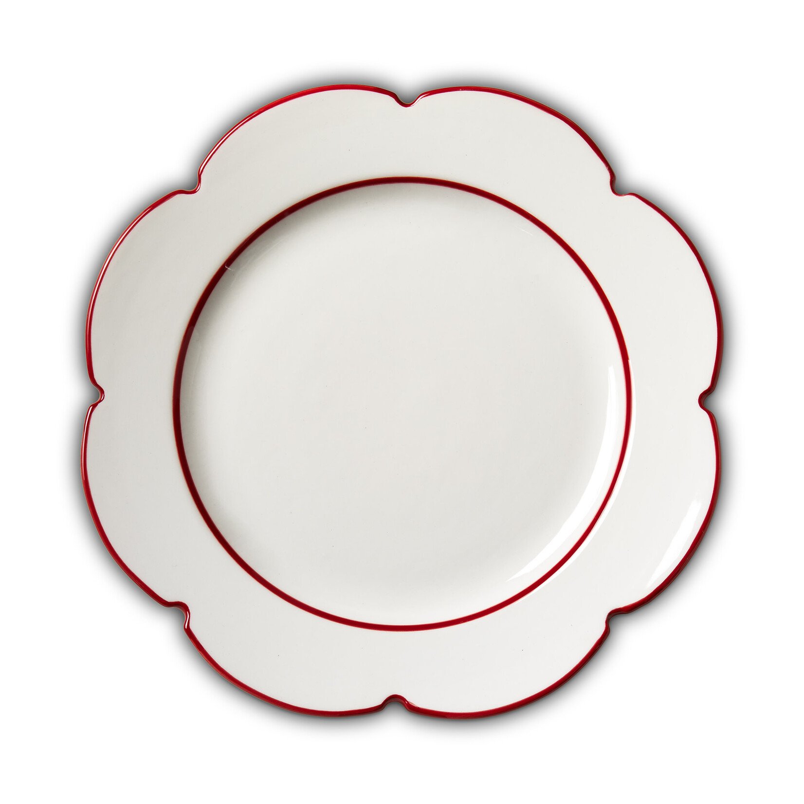 Tag FESTIVE SCALLOP DINNER PLATE