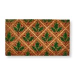 Tag Non-Slip Coir Mat - Holly Embossed | Tag